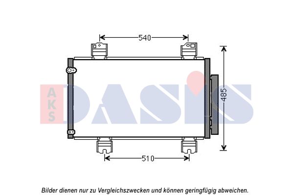 AKS DASIS Kondensaator,kliimaseade 102033N